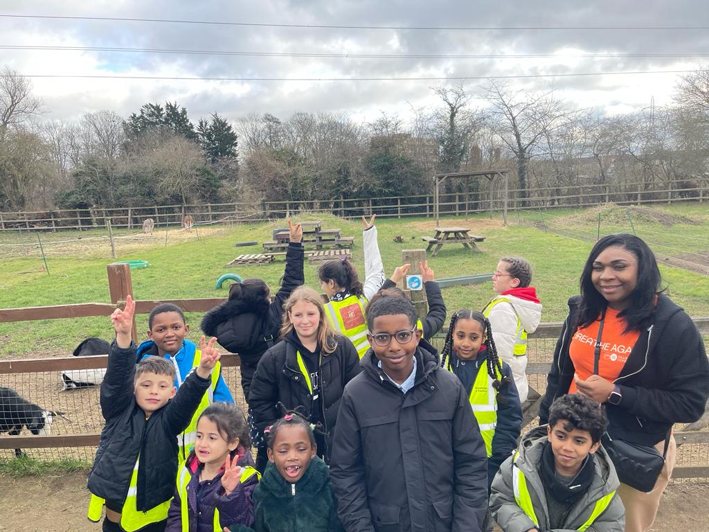 Half term fun with KAP and Gifty at Deen City Farm, February 2023