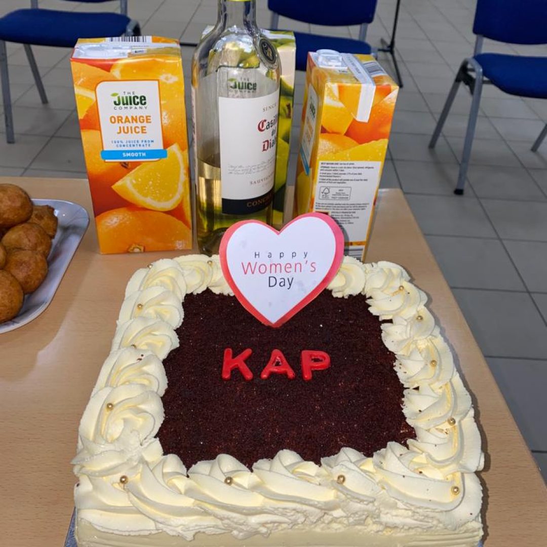 celebrating KAP with KAP cake